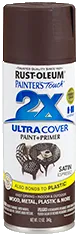 RUSTOLEUM(USA) 249081 2XPainters Touch,Spray (Paint +Primer) , SATIN ESPRESSO (Dark Brown)