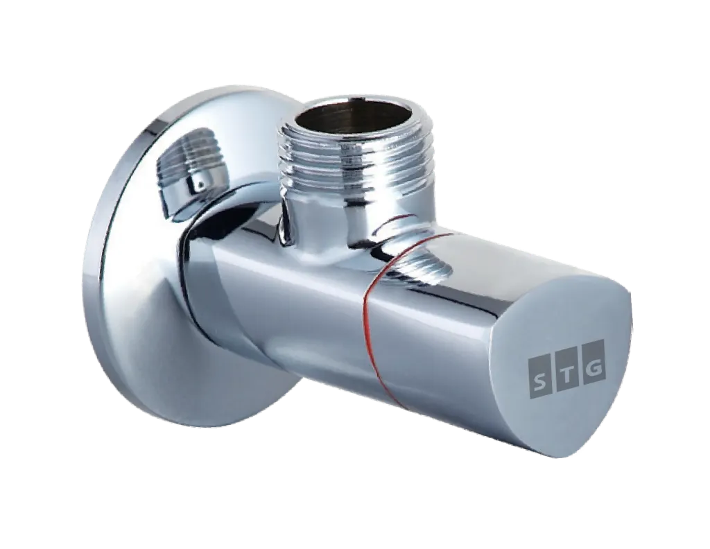 BRASS ANGLE VALVE STG 1/2" SG 008