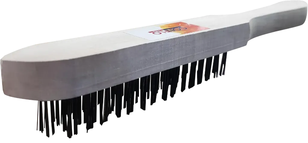 WIRE BRUSH BLACK WIRE 4ROWS