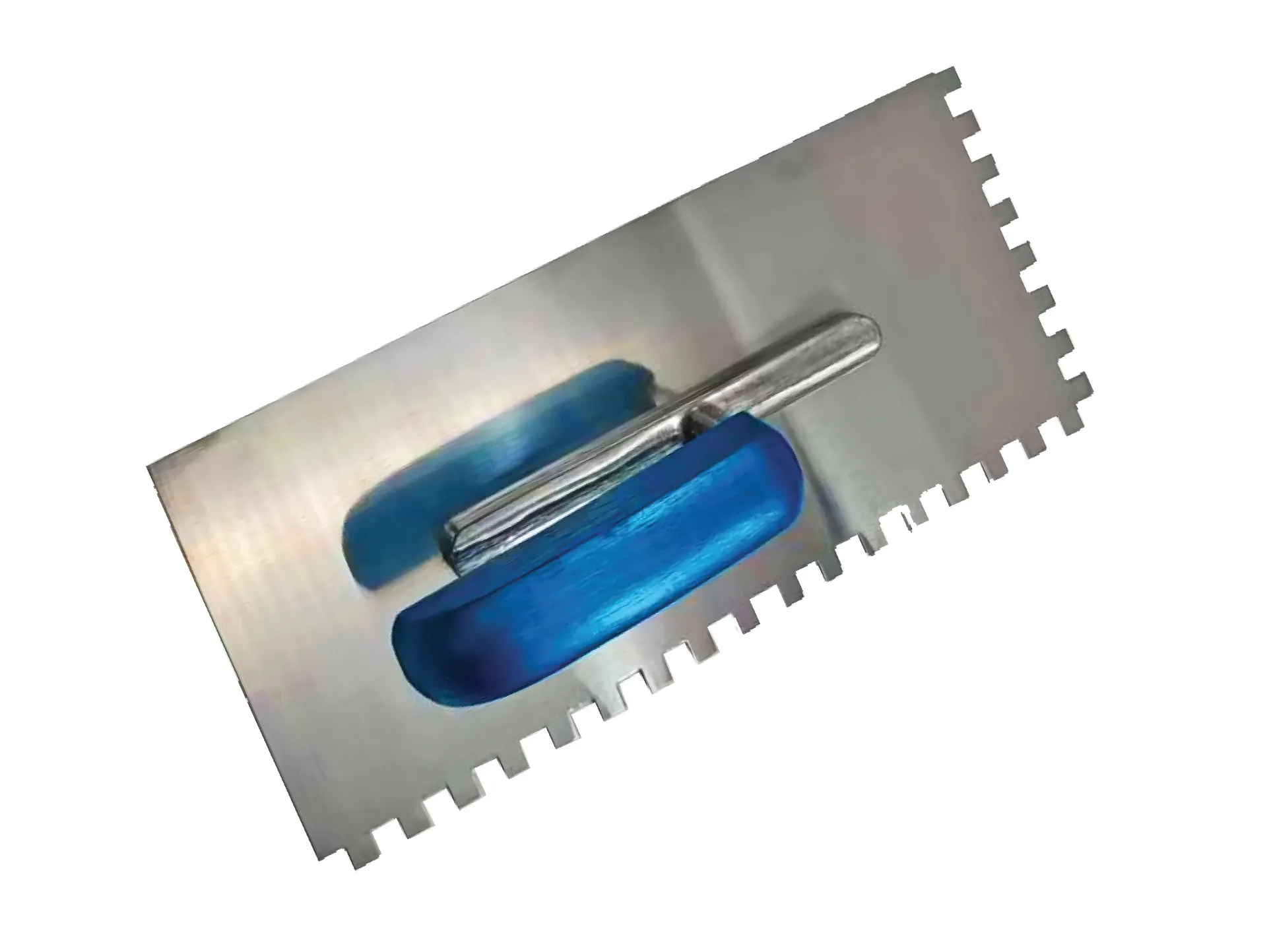 GI SQ TOOTHED TROWEL WOOD 13 X 28CM STG